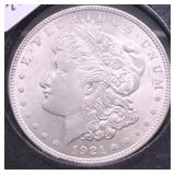 1921 CHOICE BU MORGAN DOLLAR