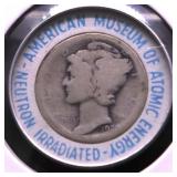 1920 ORNL IRRADIATED DIME