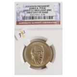 2009 NGC GEM BU PRESIDENT DOLLAR