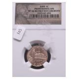 2009 NGC MS66 RED FORMATIVE YEARS LINCOLN CENT