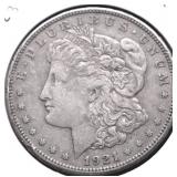 1921 S MORGAN DOLLAR XF