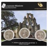 SAN ANTONIO MISSIONS QUARTER SET
