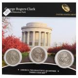 GEORGE ROGERS CLARK QUARTER SET