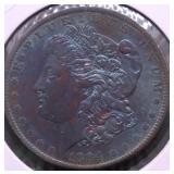 1884 O GEM BU TONER MORGAN DOLLAR
