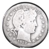 1912 BARBER QUARTER G