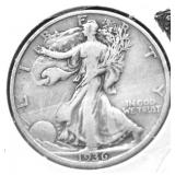 1936 WALKING HALF DOLLAR VF