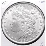1888 CHOICE BU MORGAN DOLLAR