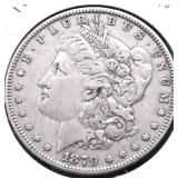 1879 MORGAN DOLLAR XF