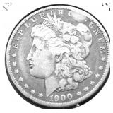 1900 O MORGAN DOLLAR VG