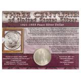 1922 PEACE DOLLAR AU