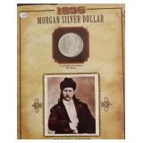 1896 MORGAN DOLLAR AU