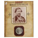 1897 MORGAN DOLLAR AU