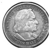 1893 COLUMBIAN EXPO HALF DOLLAR AU
