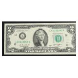 1 GEM BU 2 $ FEDERAL RESERVE NOTES