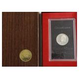 1972 S SILVER PROOF GSA IKE DOLLAR