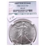 1986 M69 SILVER EAGLE