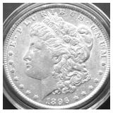 1896 MORGAN DOLLAR XF