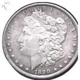 1890 MORGAN DOLLAR XF