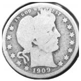 1909 BARBER QUARTER G