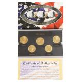 GOLD EDITION QUARTER SET