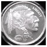 1 OZ .999 SILVER ROUND