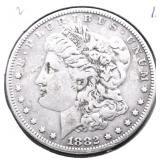 1882 MORGAN DOLLAR VF