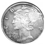 1 OZ .999 SILVER ROUND