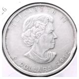 2012 CANADA MAPLE LEAF AU