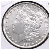 1885 CHOICE BU MORGAN DOLLAR