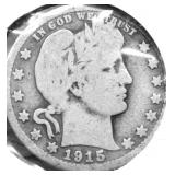 1915 BARBER QUARTER G