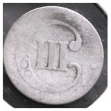 NO DATE 3 CENT PIECE