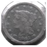 1845 LARGE CENT VG