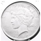 1923 PEACE DOLLAR XF
