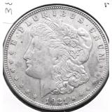 1921 MORGAN DOLLAR XF