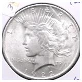 1922 CHOICE BU PEACE DOLLAR