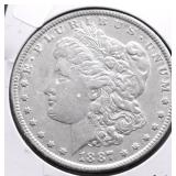 1887 CHOICE BU MORGAN DOLLAR