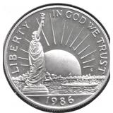 PROOF ELLIS ISLLAND HALF DOLLAR