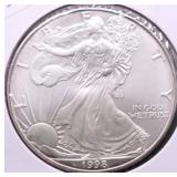 1998 SILVER EAGLE GEM