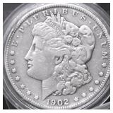 1902 MORGAN DOLLAR F