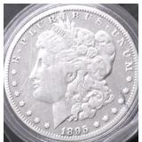 1895 O MORGAN DOLLAR VG