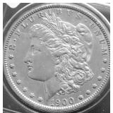 1900 O MORGAN DOLLAR XF