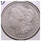 1921 D MORGAN DOLLAR XF