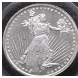 1 OZ .999 SILVER ROUND