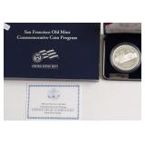 PROOF SAN FRNACISCO SILVER DOLLAR
