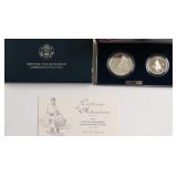 PROOF CIVIL WAR BATTLE FIELD COINS W BOX PAPERS