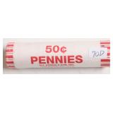 2025 D BANK ROLL PENNY  LAST YEAR MINTED RARE