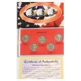 1999 D GEM BU QUARTER SET
