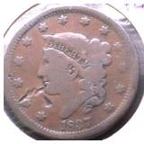 1837 LARGE CENT AG
