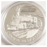 2002 TRAIN CANADA MAPLE LEAF GEM W BOX PAPERS RARE