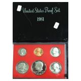 1981 TYPE 2 PROOF SET